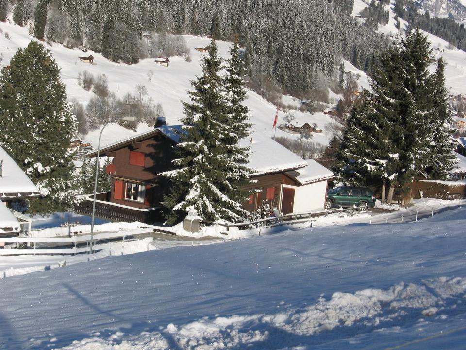 Zicht op Chalet Altenried