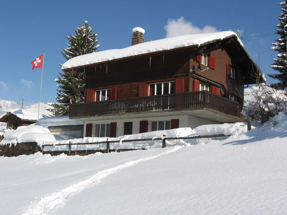 Zicht op Chalet Altenried